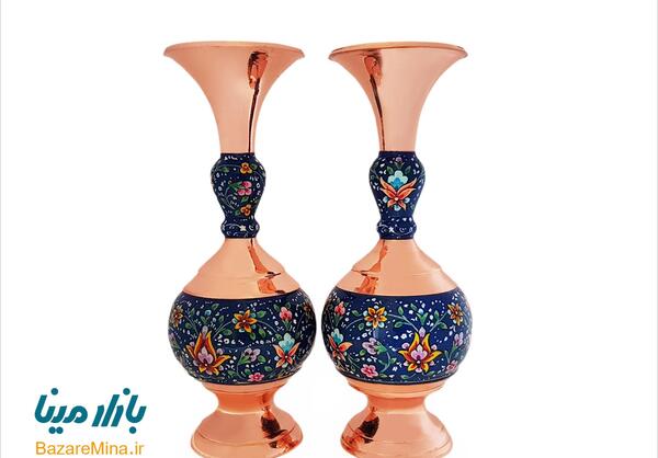 عکس مینا کاری روی مس