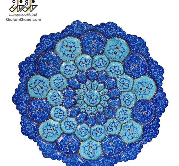 عکس مینا کاری روی مس
