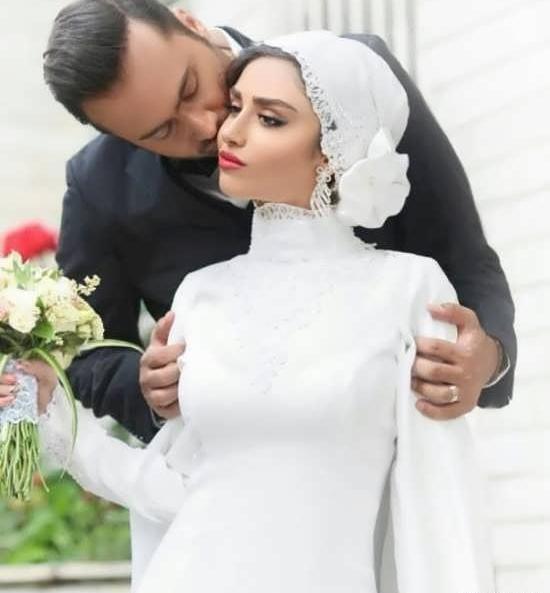 عکس عروس و داماد بازیگران ایرانی
