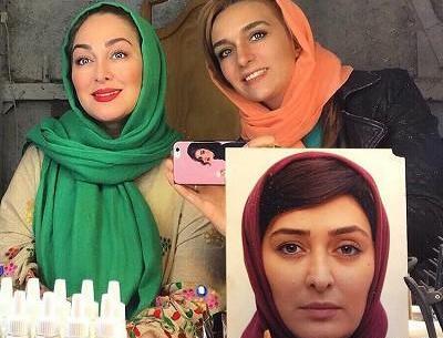 عکس الهام حمیدی قبل