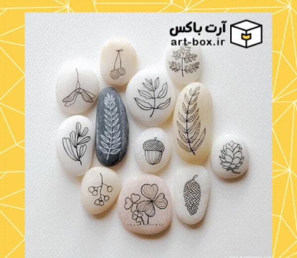 عکس ایده برای نقاشی روی سنگ