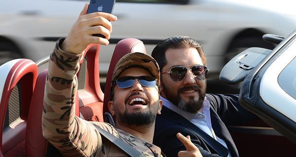 عکس ماشین بهرام رادان
