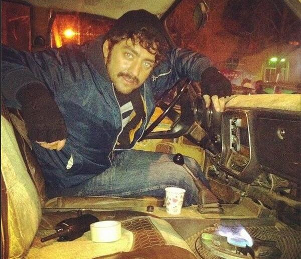 عکس ماشین بهرام رادان