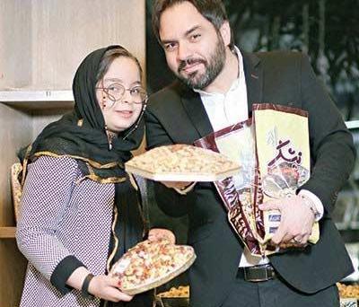 عکس شهرام قائدی و دخترش