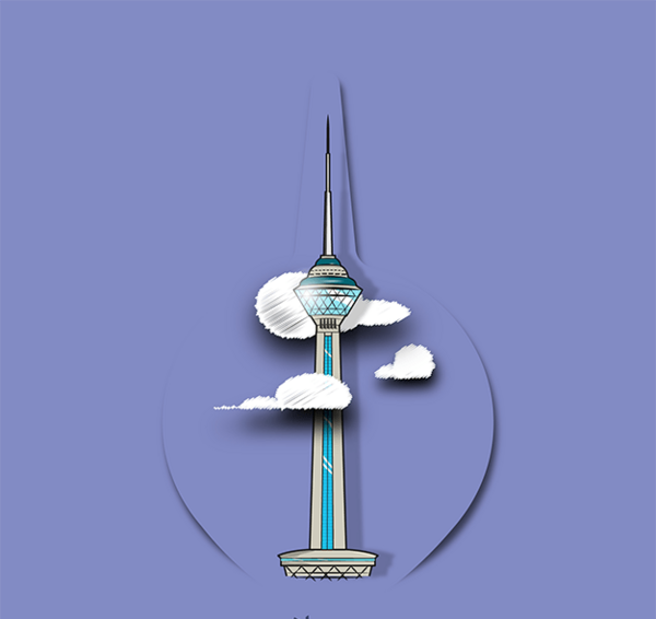 عکس وکتور برج میلاد