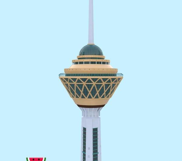 عکس وکتور برج میلاد