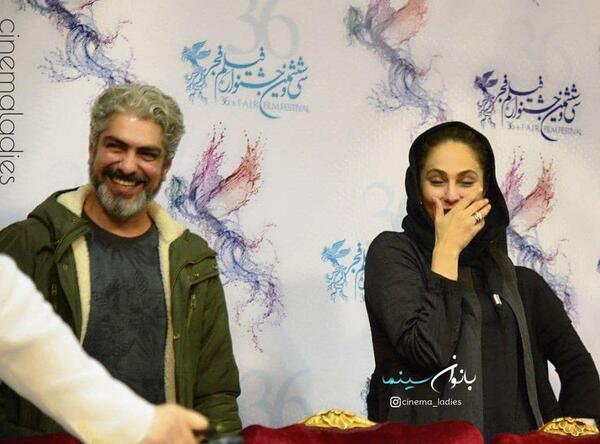 عکس رعنا آزادی ور و مهدی پاکدل