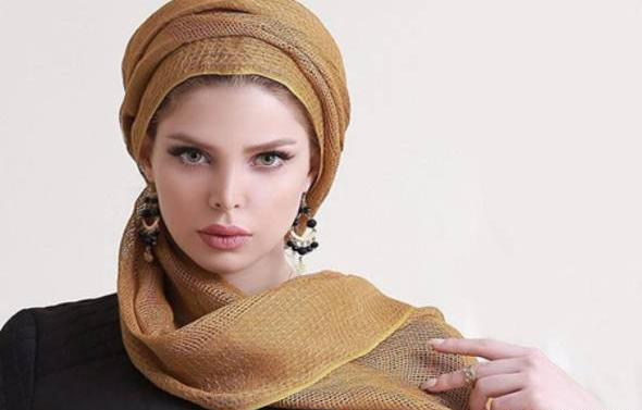 عکس مدل های زیبا برای بستن شال