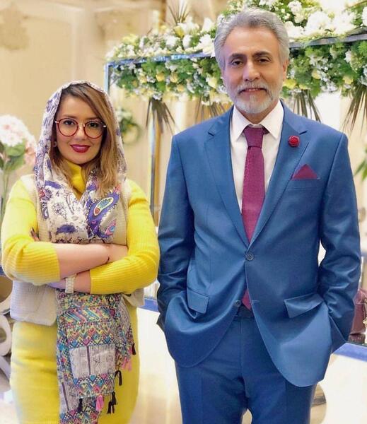 عکس زن بیژن امکانیان