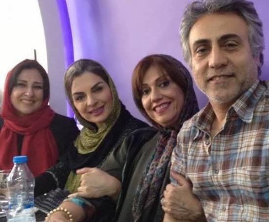 عکس زن بیژن امکانیان
