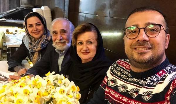 عکس سعید امیرسلیمانی و خانواده