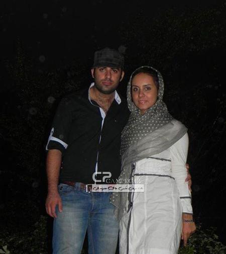 عکس اکبر عبدی و دخترش المیرا
