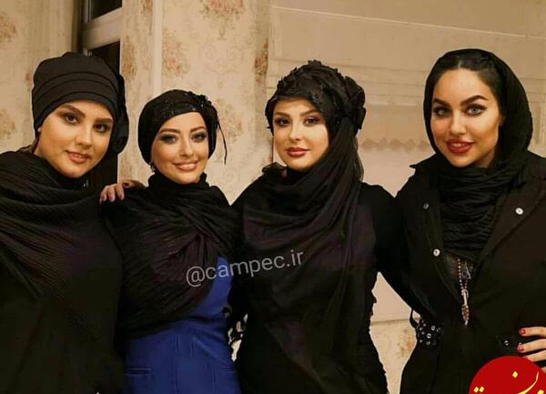 عکس اکبر عبدی و دخترش المیرا