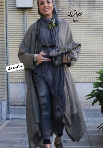 عکس سامیه لک بی حجاب
