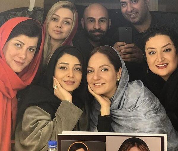 عکس ساره بیات و پاپت