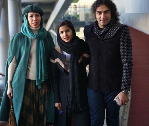 عکس حسن یزدانی با دوست دخترش و همسرش
