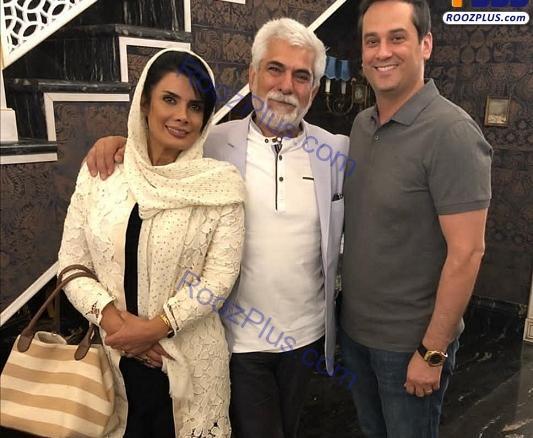 عکس عاطفه رضوی با ساپورت