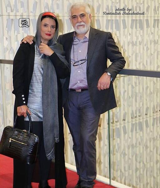 عکس عاطفه رضوی با ساپورت
