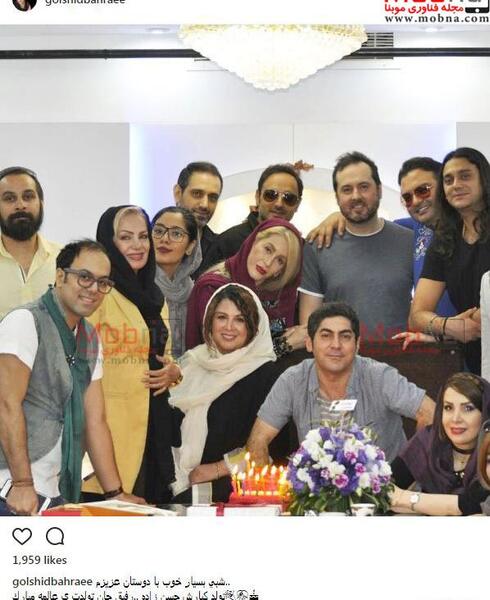 عکس های جشن تولد شهره سلطانی
