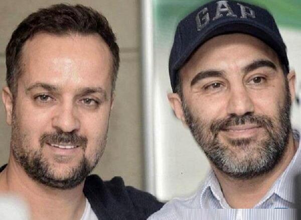 عکس احمد مهرانفر با محسن تنابنده