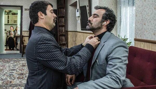 عکس احمد مهرانفر با محسن تنابنده