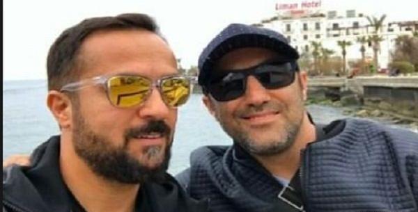 عکس احمد مهرانفر با محسن تنابنده