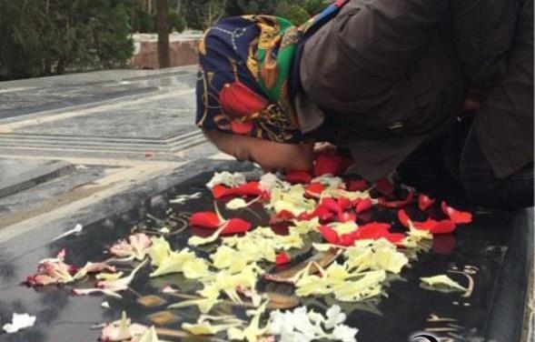 عکس مادر الناز حبیبی