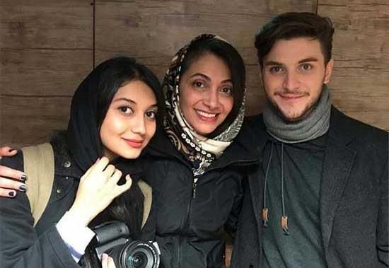 عکس خواهر امین حیایی الهام