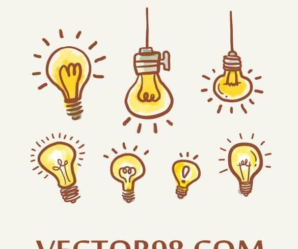 عکس دانلود وکتور لامپ