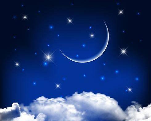 عکس پس زمینه آسمان شب