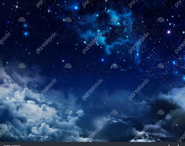 عکس پس زمینه آسمان شب