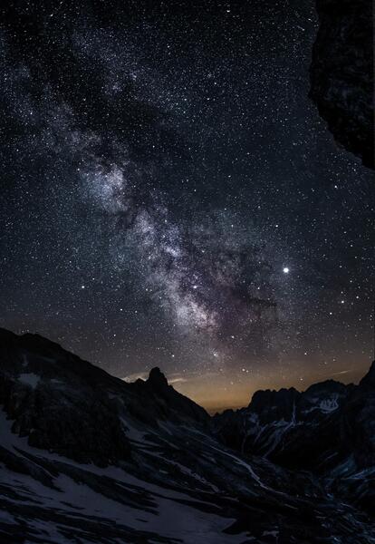 عکس پس زمینه آسمان شب