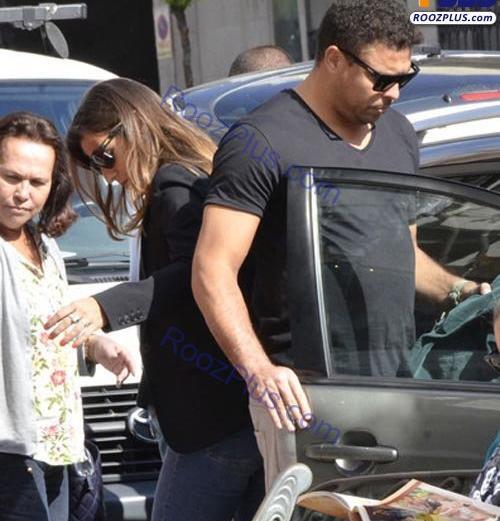 عکس رونالدو همسر جدیدش