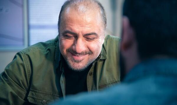 عکس فرهاد قائمیان در گشت پلیس