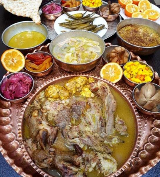 عکس کله پزی اکبر عبدی