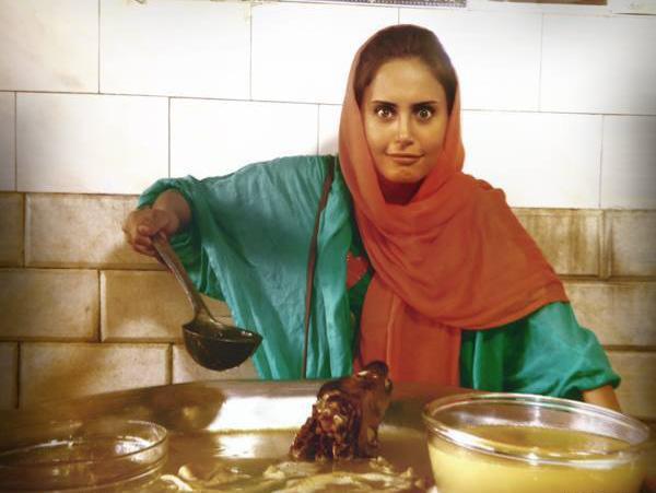 عکس کله پزی اکبر عبدی