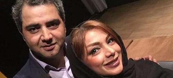 عکس اتابک نادری و همسرش