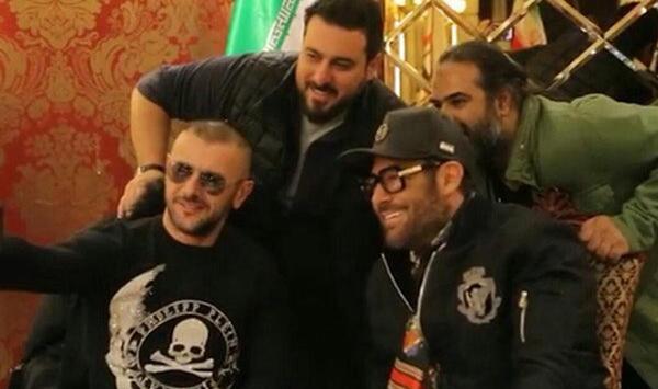 عکس امین حیایی در ساخت ایران 2