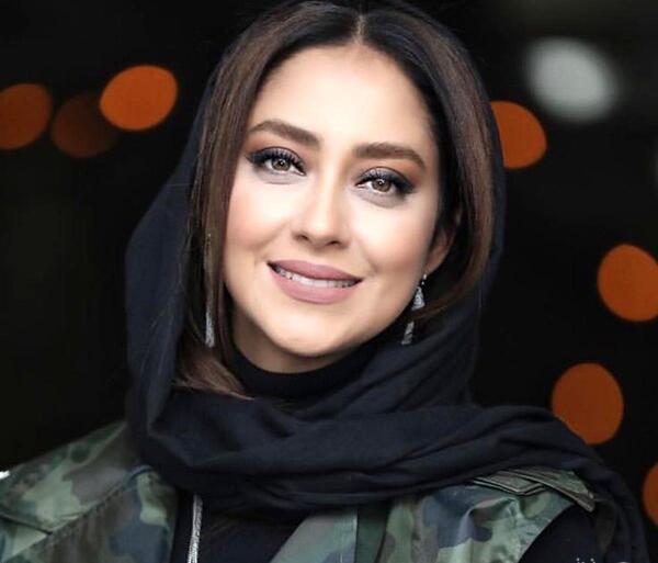 عکس بهاره کیان افشار با ماسک