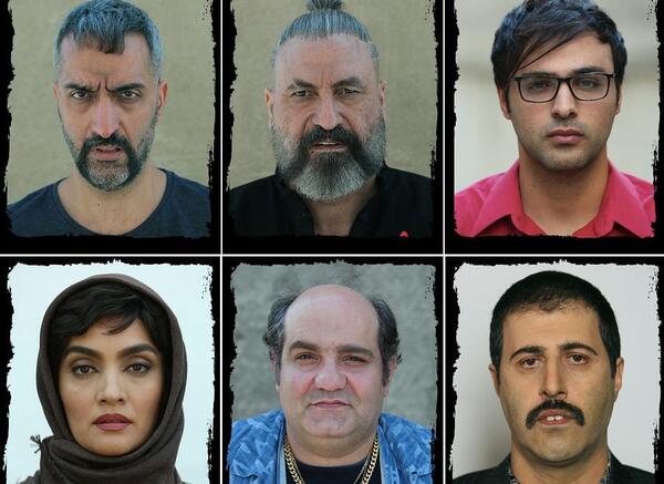 عکس سامان صفاری در سامورایی در برلین