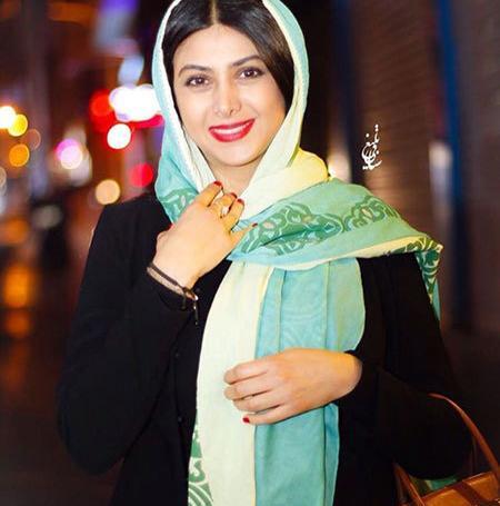 عکسهای آزاده صمدی در جشنواره فیلم فجر