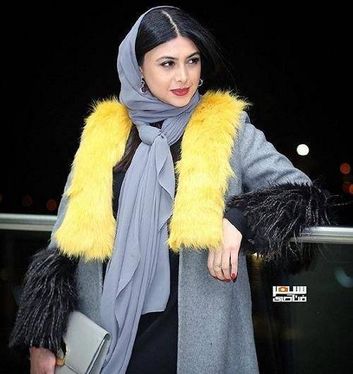 عکسهای آزاده صمدی در جشنواره فیلم فجر