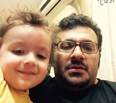 عکس پسر شهرام عبدلی