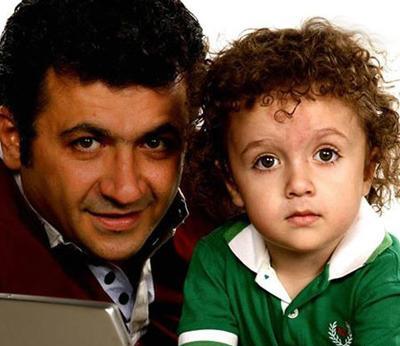 عکس پسر شهرام عبدلی