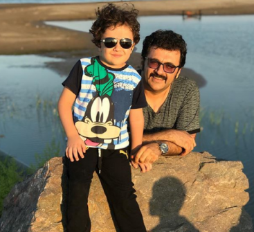 عکس پسر شهرام عبدلی