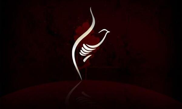 عکس و تصویر یا حسین در ماه