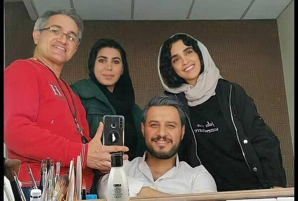 عکس الهه حصاری در زخم کاری