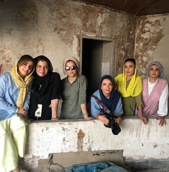 عکس لیندا کیانی در سریال مانکن