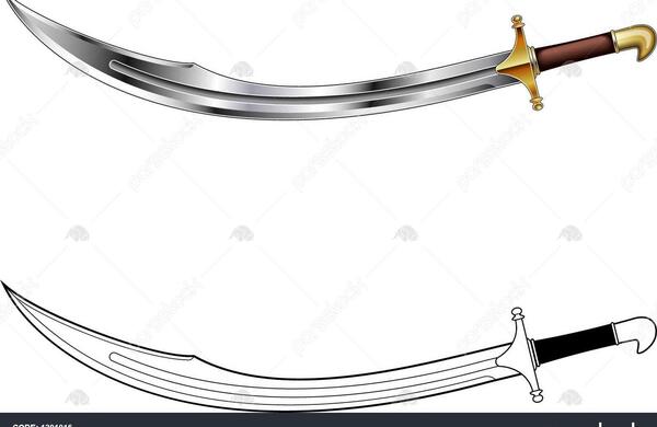 عکس دانلود وکتور شمشیر