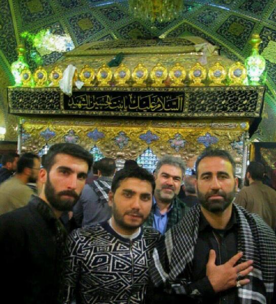 عکس های شهید بابک نوری در سوریه